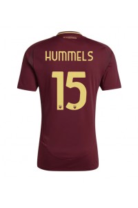 AS Roma Mats Hummels #15 Voetbaltruitje Thuis tenue 2024-25 Korte Mouw